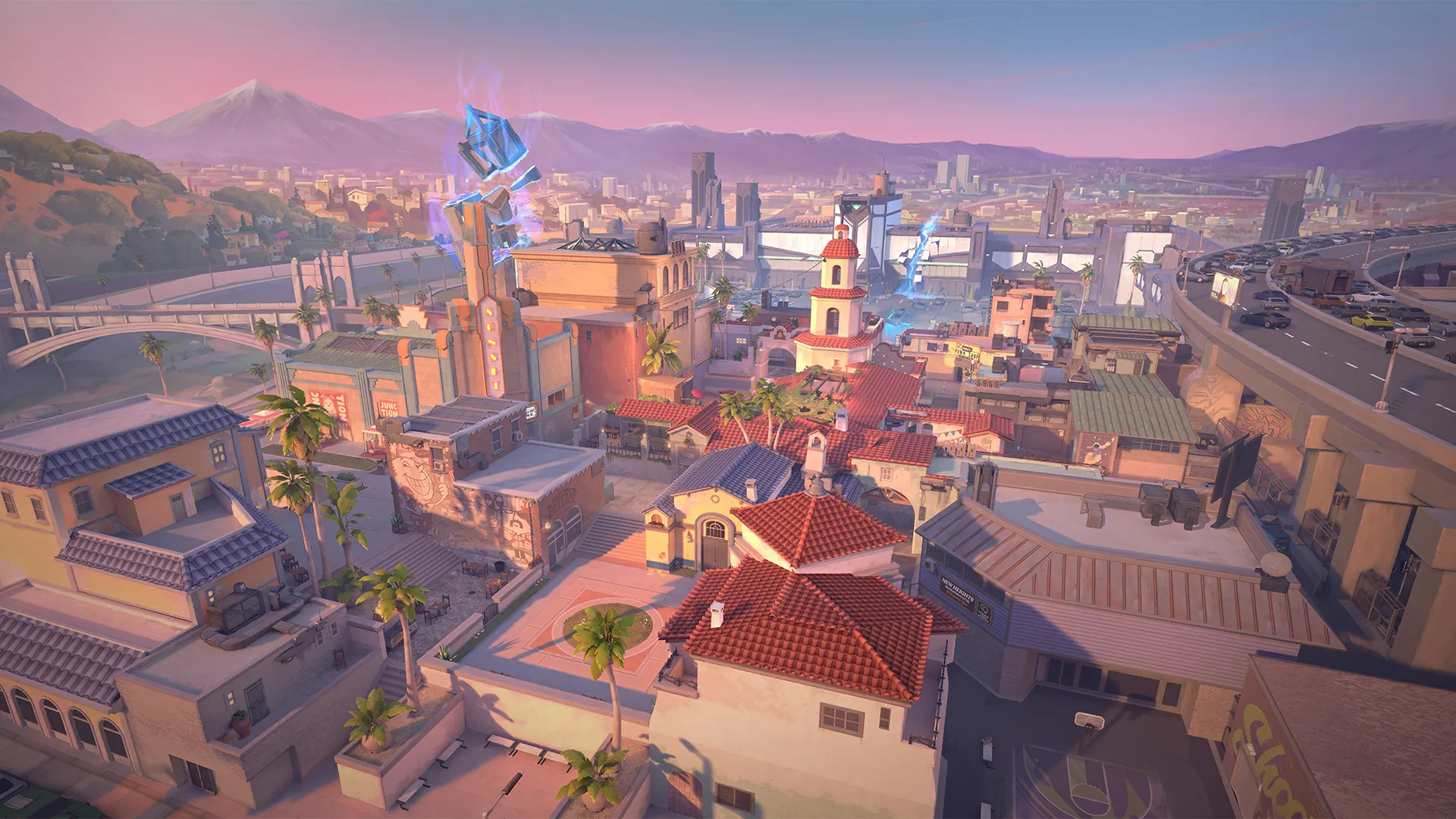 Sunset environment